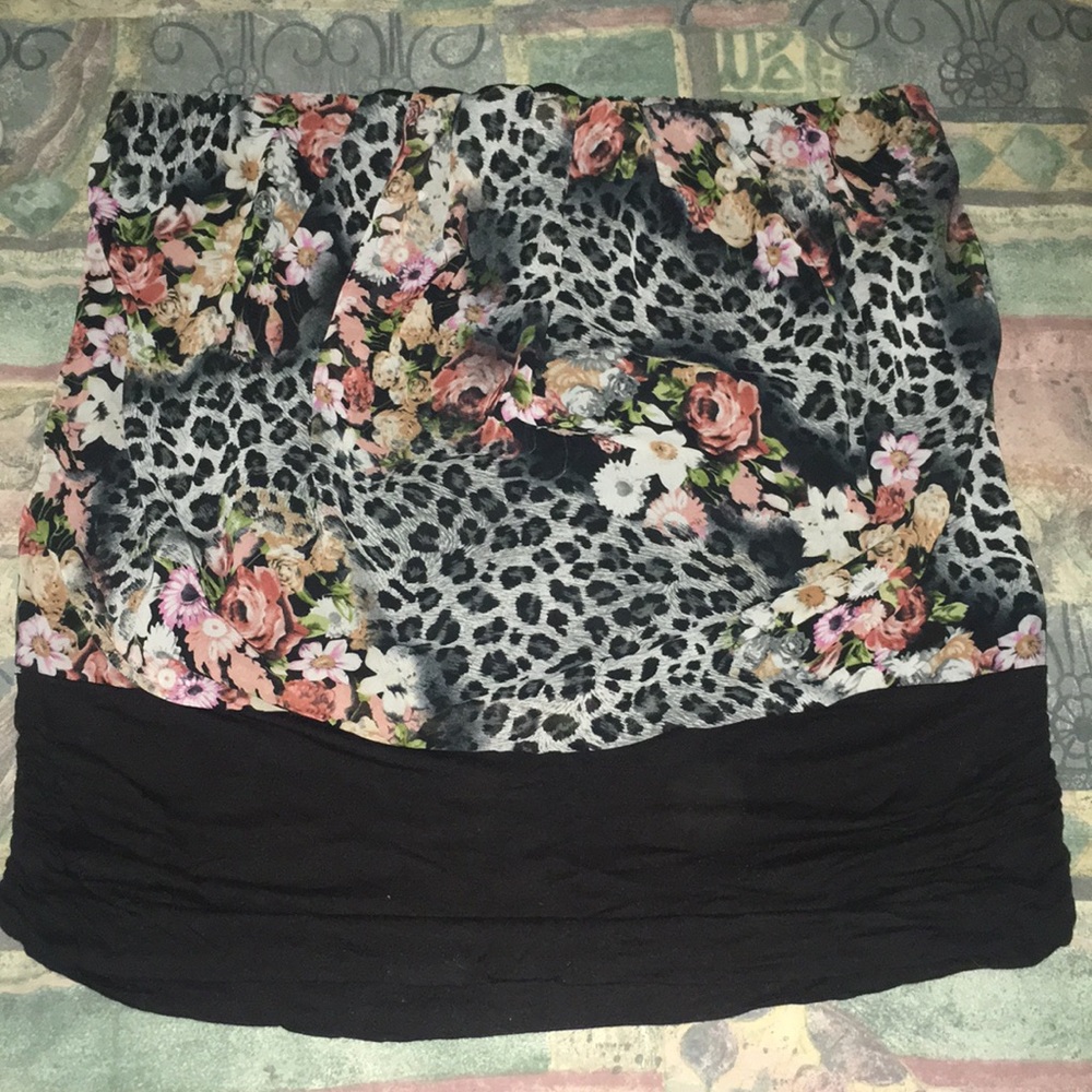 Floral tub top